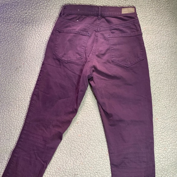 Garage Skinny Purple high-waist stretch Girls/Junior's Denim/Pants size 3 - Picture 9 of 15